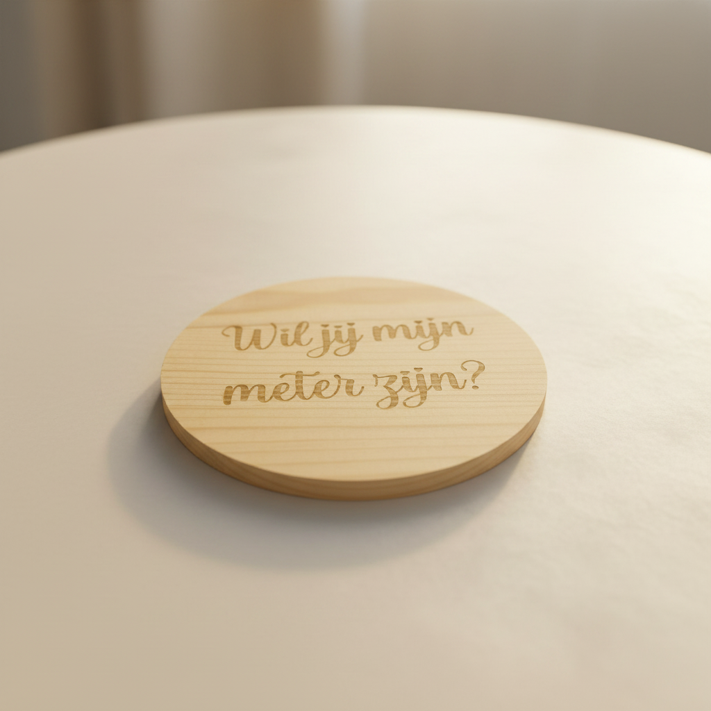 Onderlegger meter plat