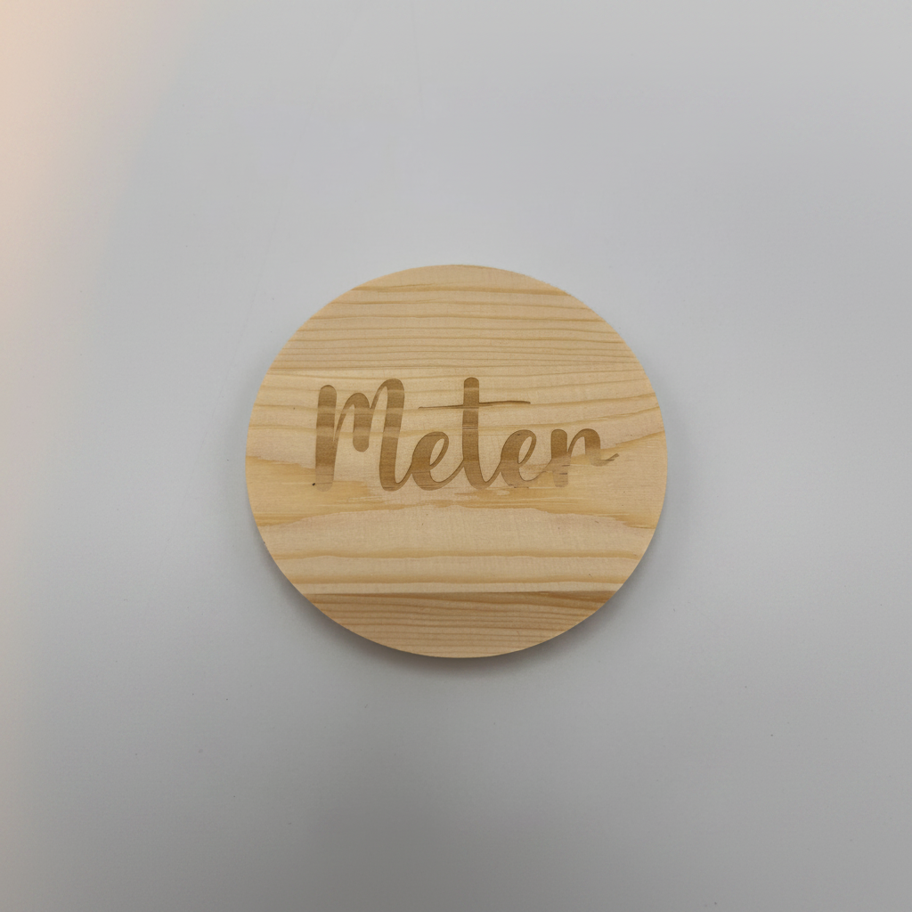 Onderlegger Meter plat