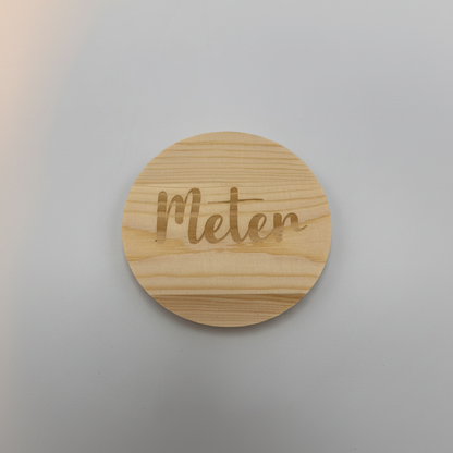 Onderlegger Meter plat