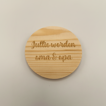Onderlegger oma & opa plat