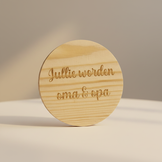 Onderlegger oma & opa rechtop