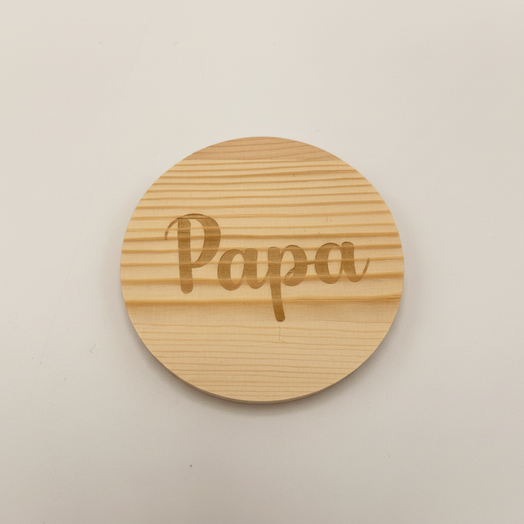 Onderlegger Papa plat