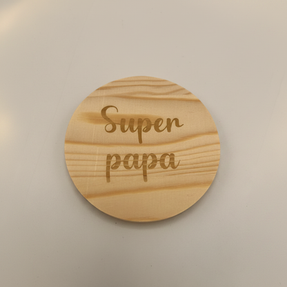 Onderlegger Super papa plat