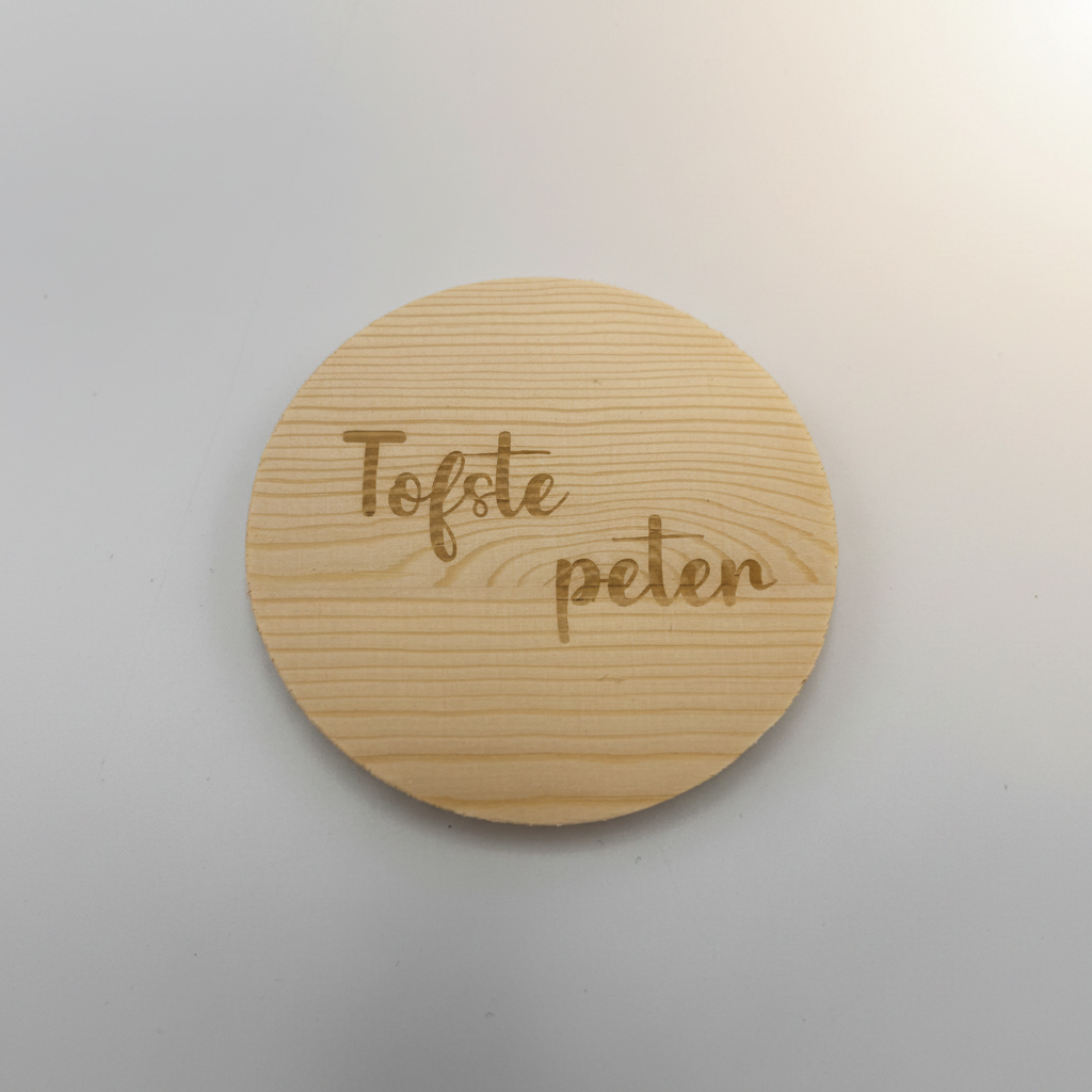 Onderlegger Tofste peter plat
