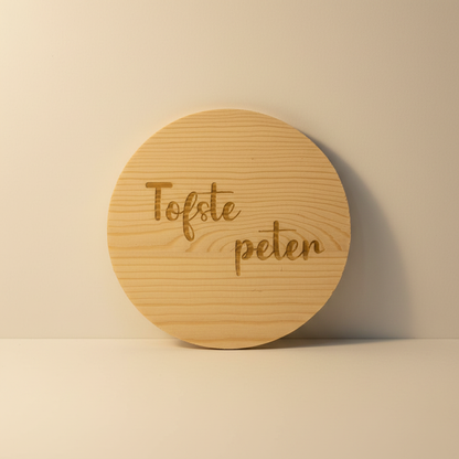 Onderlegger Tofste peter rechtop